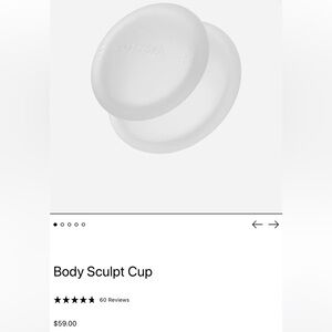 White Body Sculpting Cup